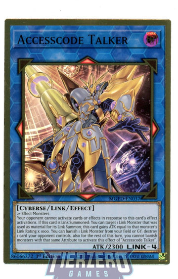 MGED-EN037 - Accesscode Talker - Premium Gold Rare - Maximum Gold: El Dorado