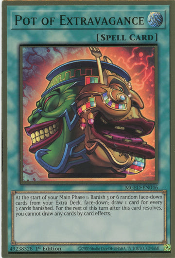 MGED-EN046 - Pot of Extravagance - Premium Gold Rare - Maximum Gold: El Dorado