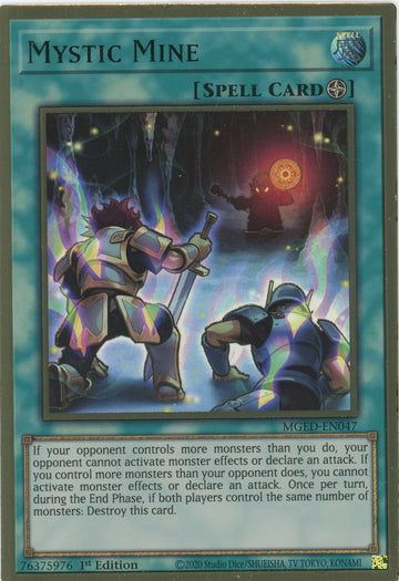 MGED-EN047 - Mystic Mine - Premium Gold Rare - Maximum Gold: El Dorado