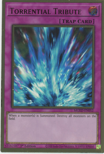MGED-EN052 - Torrential Tribute - Premium Gold Rare - Maximum Gold: El Dorado