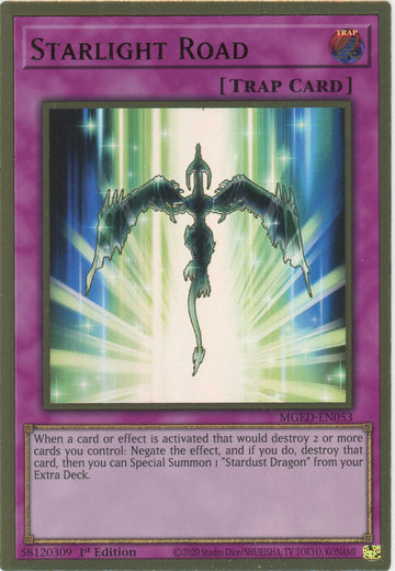 MGED-EN053 - Starlight Road - Premium Gold Rare - Maximum Gold: El Dorado