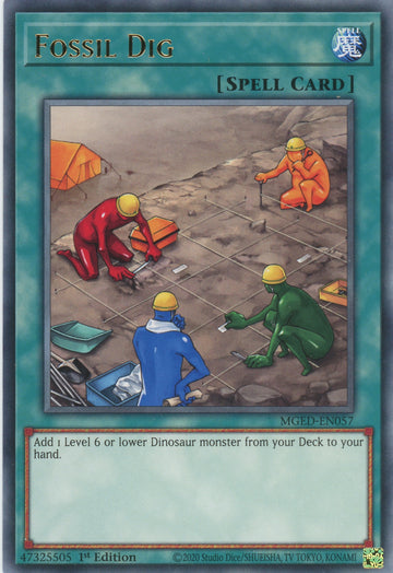 MGED-EN057 - Fossil Dig - Rare - Maximum Gold: El Dorado