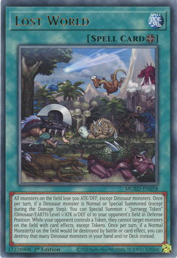 MGED-EN058 - Lost World - Rare - Maximum Gold: El Dorado