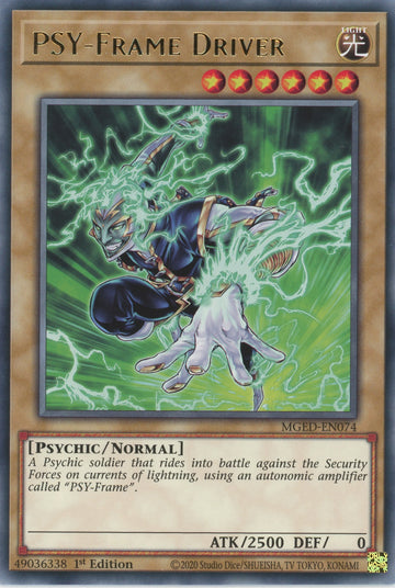MGED-EN074 - PSY-Frame Driver - Rare - Maximum Gold: El Dorado