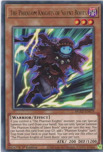 MGED-EN079 - The Phantom Knights of Silent Boots - Rare - Maximum Gold: El Dorado