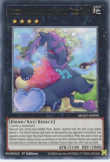 MGED-EN090 - Number 41: Bagooska the Terribly Tired Tapir - Rare - Maximum Gold: El Dorado