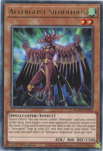 MGED-EN092 - Altergeist Silquitous - Rare - Maximum Gold: El Dorado