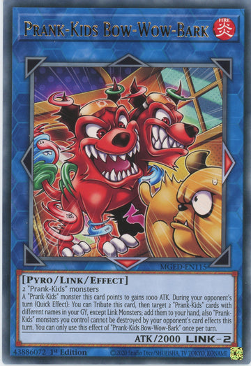 MGED-EN115 - Prank-Kids Bow-Wow-Bark - Rare - Maximum Gold: El Dorado
