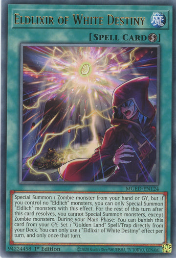 MGED-EN124 - Eldlixir of White Destiny - Rare - Maximum Gold: El Dorado