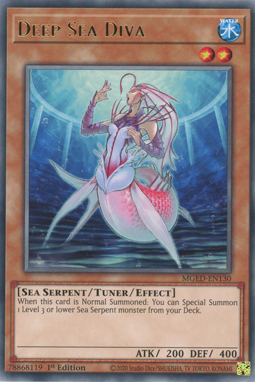 MGED-EN130 - Deep Sea Diva - Rare - Maximum Gold: El Dorado