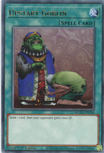 MGED-EN146 - Upstart Goblin - Rare - Maximum Gold: El Dorado