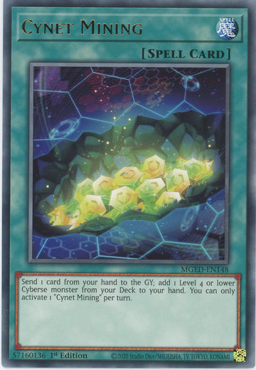 MGED-EN148 - Cynet Mining - Rare - Maximum Gold: El Dorado