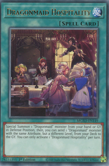 MGED-EN149 - Dragonmaid Hospitality - Rare - Maximum Gold: El Dorado