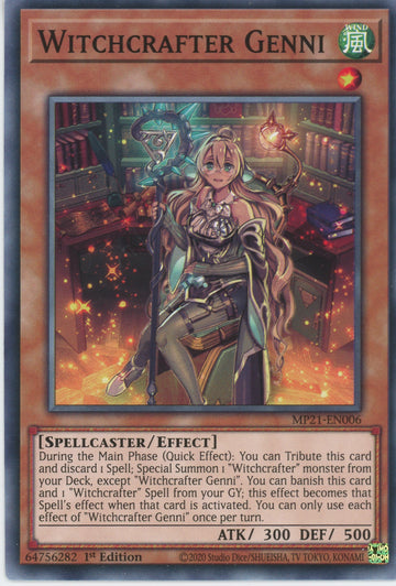 MP21-EN006 - Witchcrafter Genni - Common - 2021 Tin of Ancient Battles