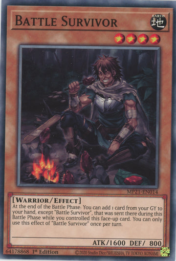 MP21-EN014 - Battle Survivor - Common - 2021 Tin of Ancient Battles