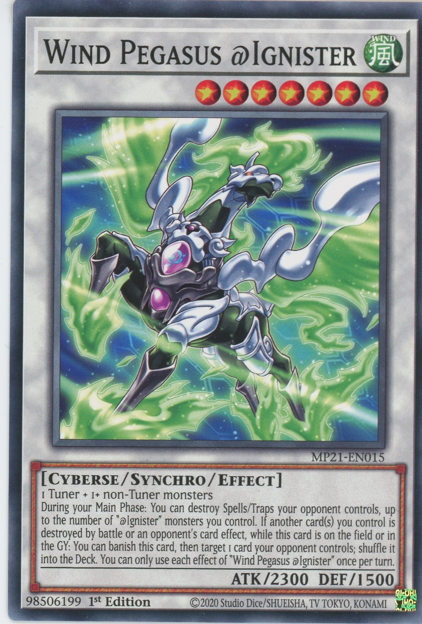 MP21-EN015 - Wind Pegasus @Ignister - Common - Effect Synchro Monster - Mega Pack 2021