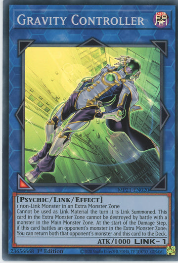 MP21-EN020 - Gravity Controller - Super Rare - 2021 Tin of Ancient Battles