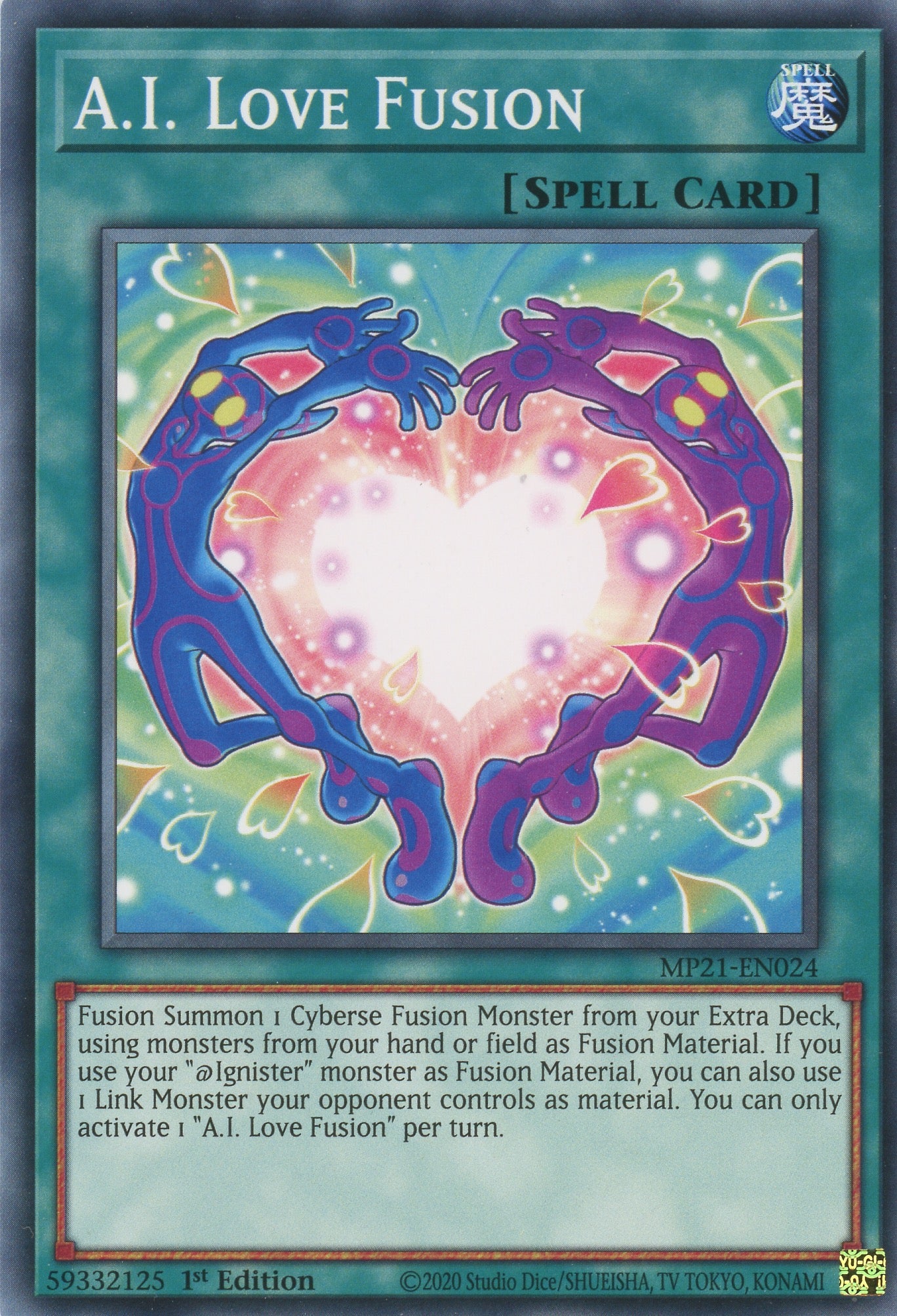 MP21-EN024 - A.I. Love Fusion - Common - Normal Spell - Mega Pack 2021