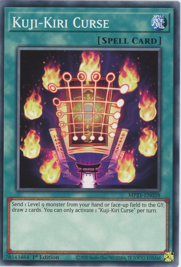 MP21-EN028 - Kuji-Kiri Curse - Common - 2021 Tin of Ancient Battles