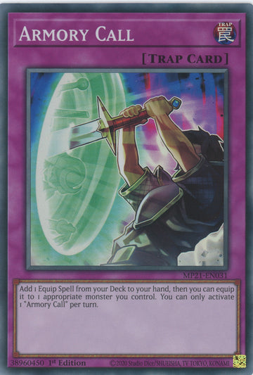 MP21-EN031 - Armory Call - Super Rare - 2021 Tin of Ancient Battles