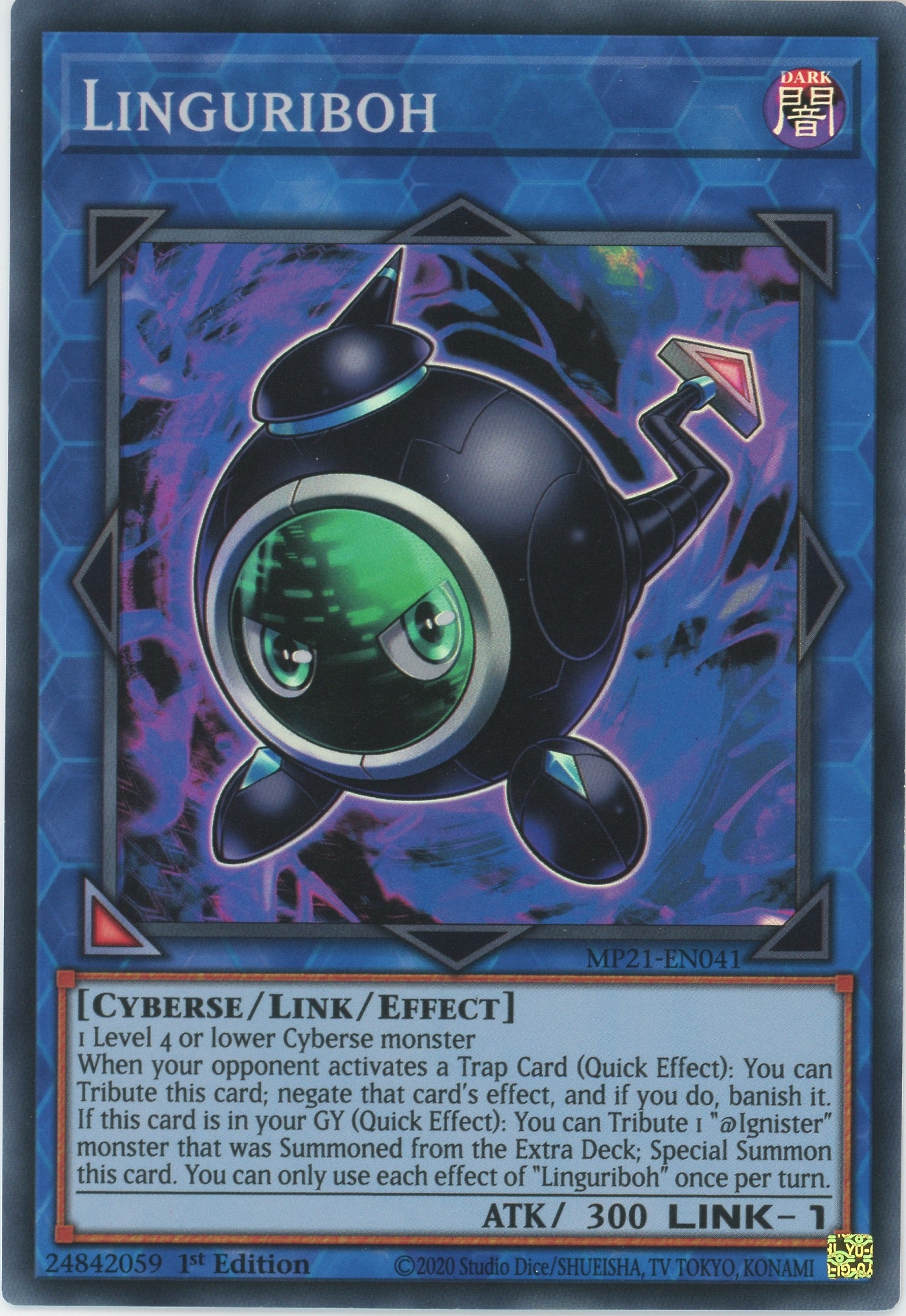 MP21-EN041 - Linguriboh - Super Rare - Effect Link Monster - Mega Pack 2021