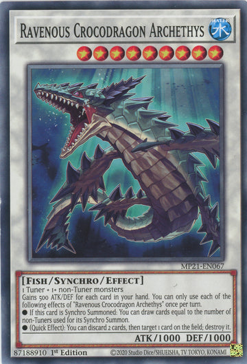 MP21-EN067 - Ravenous Crocodragon Archethys - Common - 2021 Tin of Ancient Battles