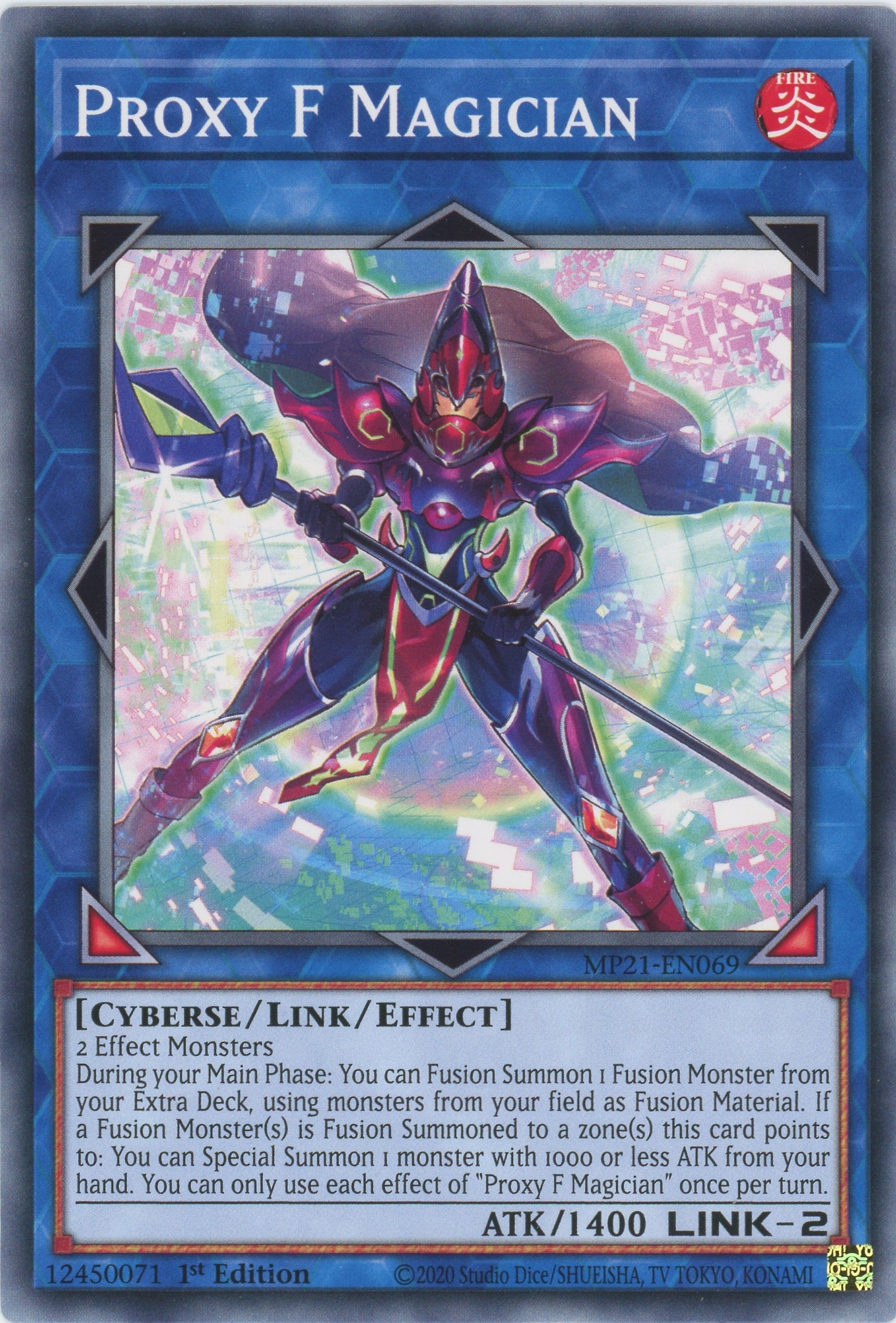 MP21-EN069 - Proxy F Magician - Common - Effect Link Monster - Mega Pack 2021