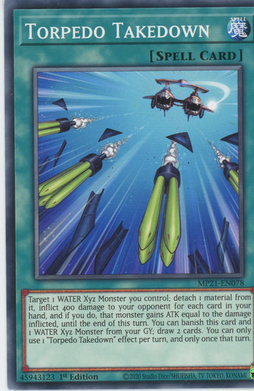 MP21-EN078 - Torpedo Takedown - Common - 2021 Tin of Ancient Battles