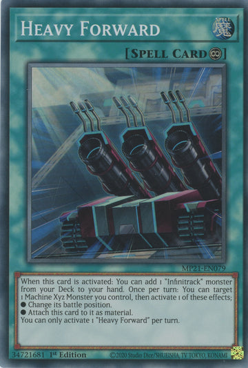 MP21-EN079 - Heavy Forward - Super Rare - 2021 Tin of Ancient Battles