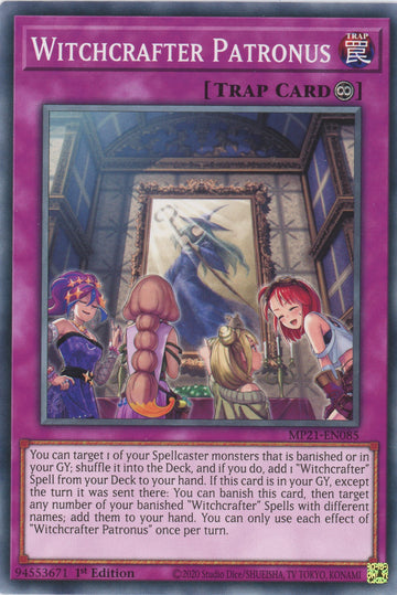 MP21-EN085 - Witchcrafter Patronus - Common - 2021 Tin of Ancient Battles