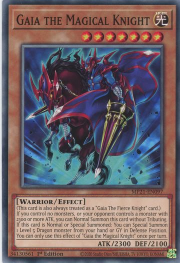 MP21-EN097 - Gaia the Magical Knight - Common - 2021 Tin of Ancient Battles
