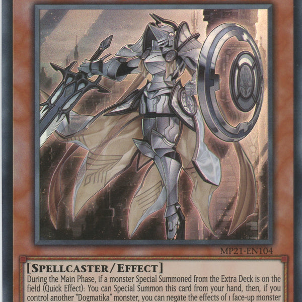 yugioh dogmatika deck 2021 MP21-EN104 - Dogmatika Fleurdelis, the Knighted - Ultra Rare