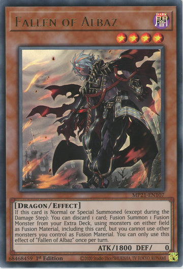 MP21-EN107 - Fallen of Albaz - Ultra Rare - 2021 Tin of Ancient Battles