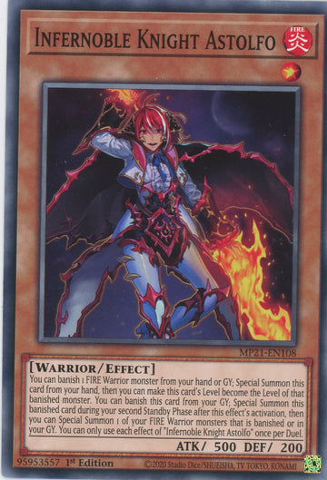 MP21-EN108 - Infernoble Knight Astolfo - Common - 2021 Tin of Ancient Battles