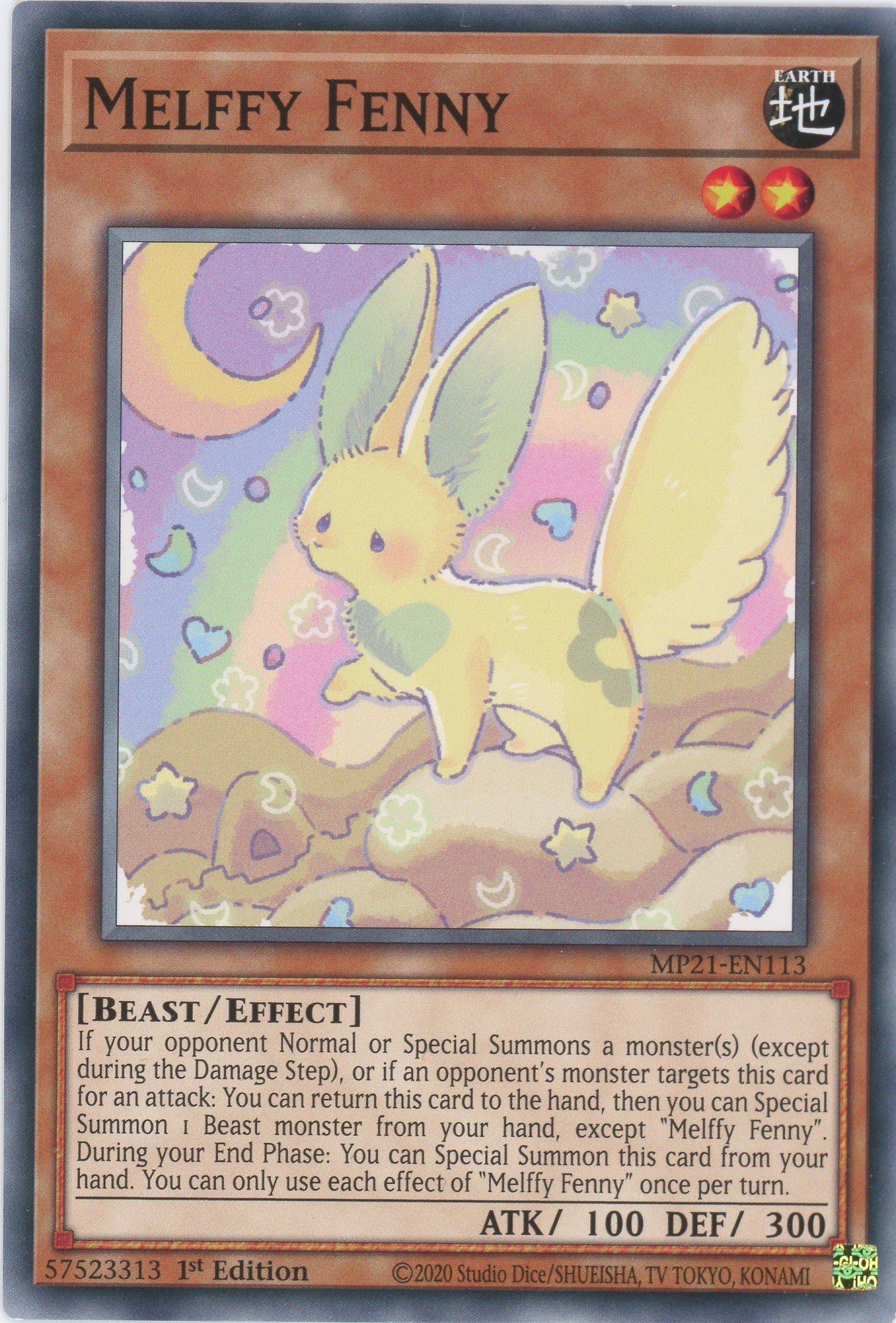 MP21-EN113 - Melffy Fenny - Common - Effect Monster - Mega Pack 2021