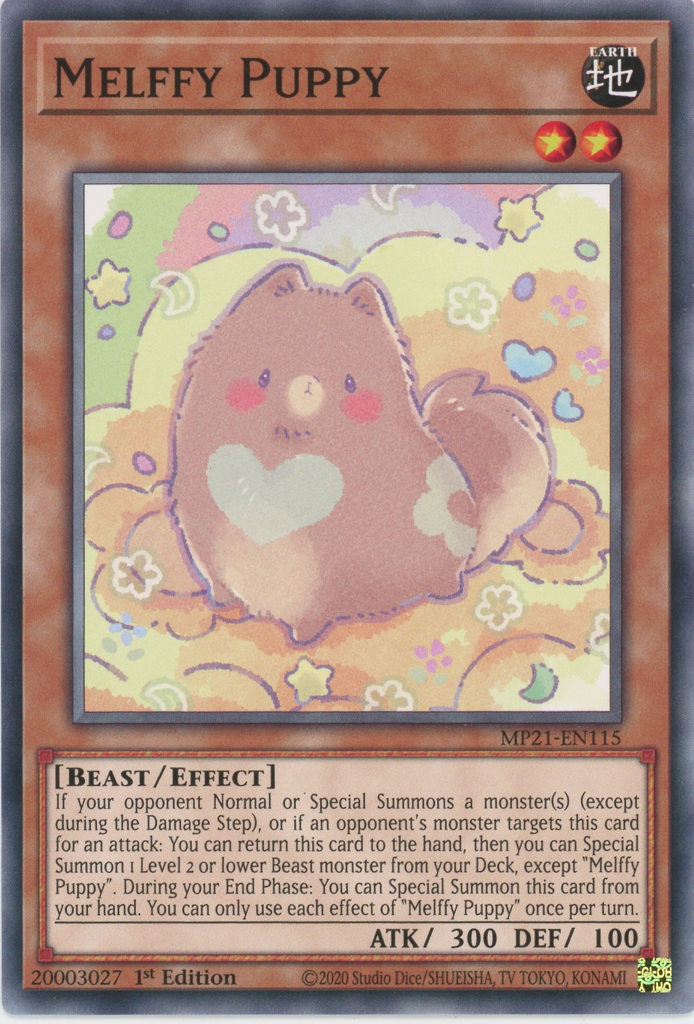 MP21-EN115 - Melffy Puppy - Common - Effect Monster - Mega Pack 2021