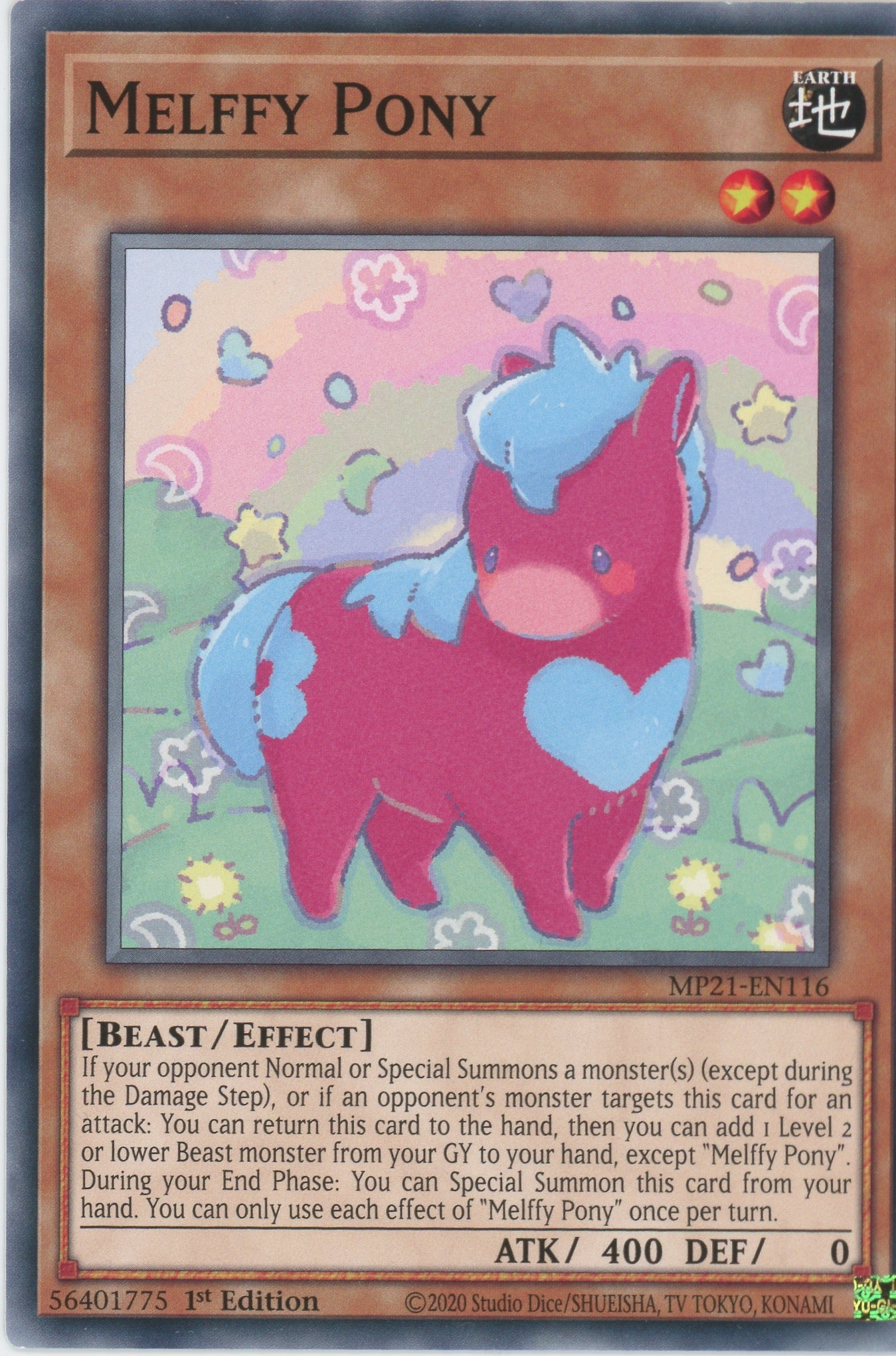 MP21-EN116 - Melffy Pony - Common - Effect Monster - Mega Pack 2021