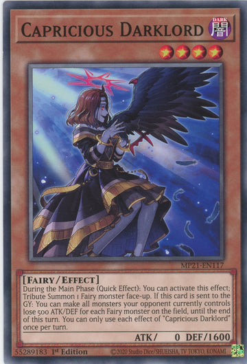 MP21-EN117 - Capricious Darklord - Common - 2021 Tin of Ancient Battles