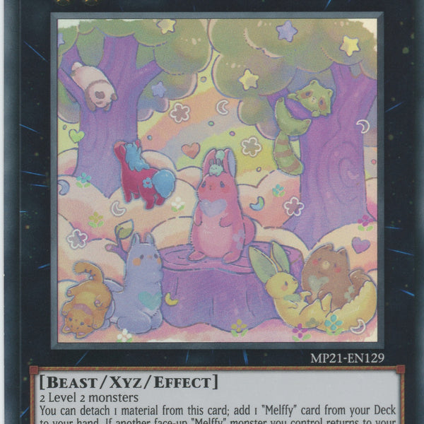 MP21-EN129 - Melffy of the Forest - Super Rare - Effect Xyz Monster -