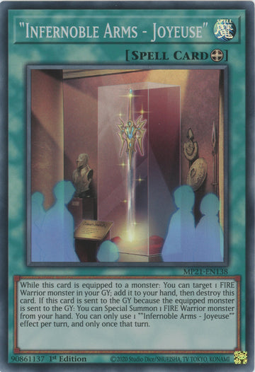 MP21-EN138 - "Infernoble Arms - Durendal" - Super Rare - 2021 Tin of Ancient Battles