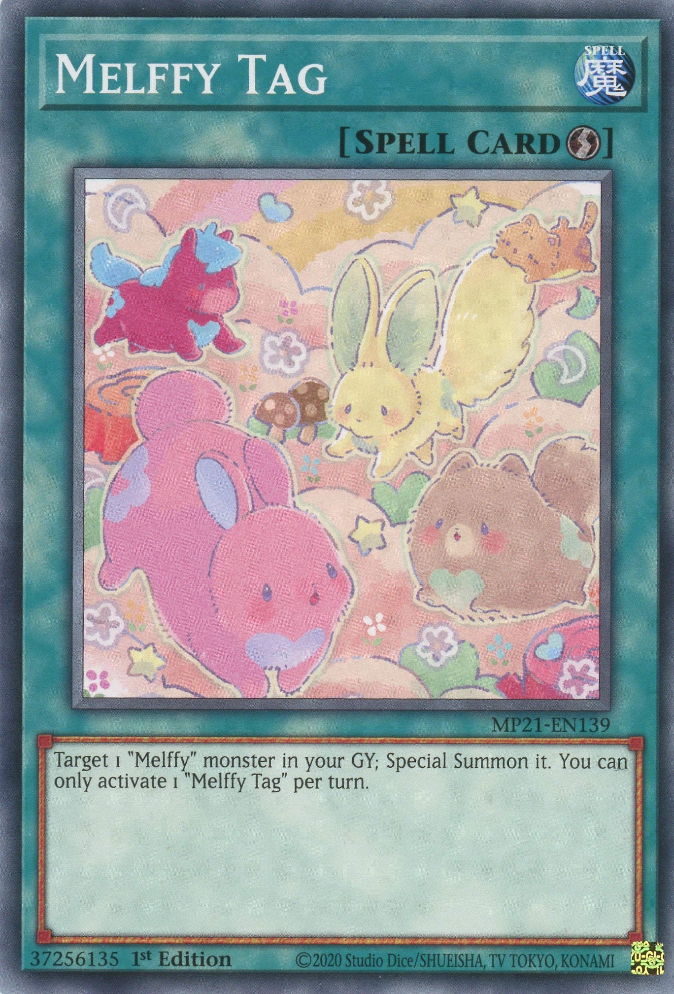 MP21-EN139 - Melffy Tag - Common - Quick-Play Spell - Mega Pack 2021