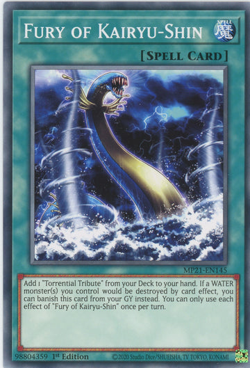 MP21-EN145 - Fury of Kairyu-Shin - Common - 2021 Tin of Ancient Battles