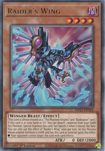 MP21-EN166 - Raider's Wing - Rare - 2021 Tin of Ancient Battles