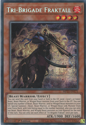 MP21-EN171 - Tri-Brigade Fraktall - Secret Rare - 2021 Tin of Ancient Battles