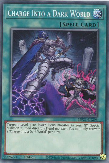 MP21-EN206 - Charge Into a Dark World - Common - 2021 Tin of Ancient Battles