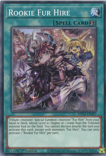 MP21-EN207 - Rookie Fur Hire - Common - 2021 Tin of Ancient Battles