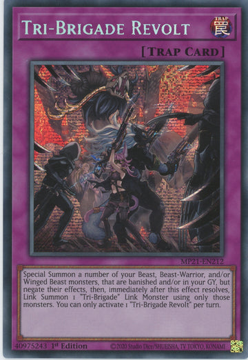 MP21-EN212 - Tri-Brigade Revolt - Secret Rare - 2021 Tin of Ancient Battles