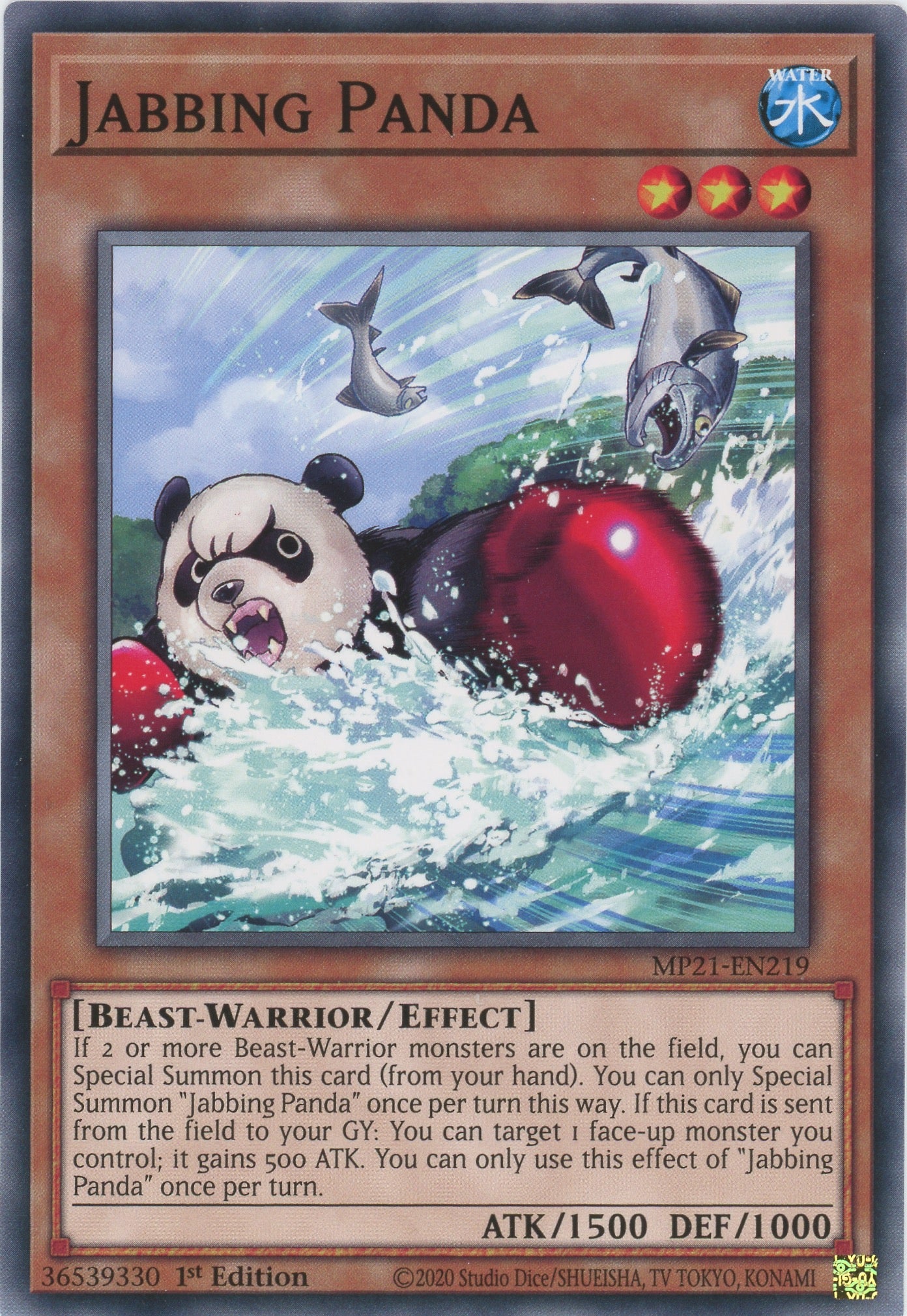 MP21-EN219 - Jabbing Panda - Common - Effect Monster - Mega Pack 2021