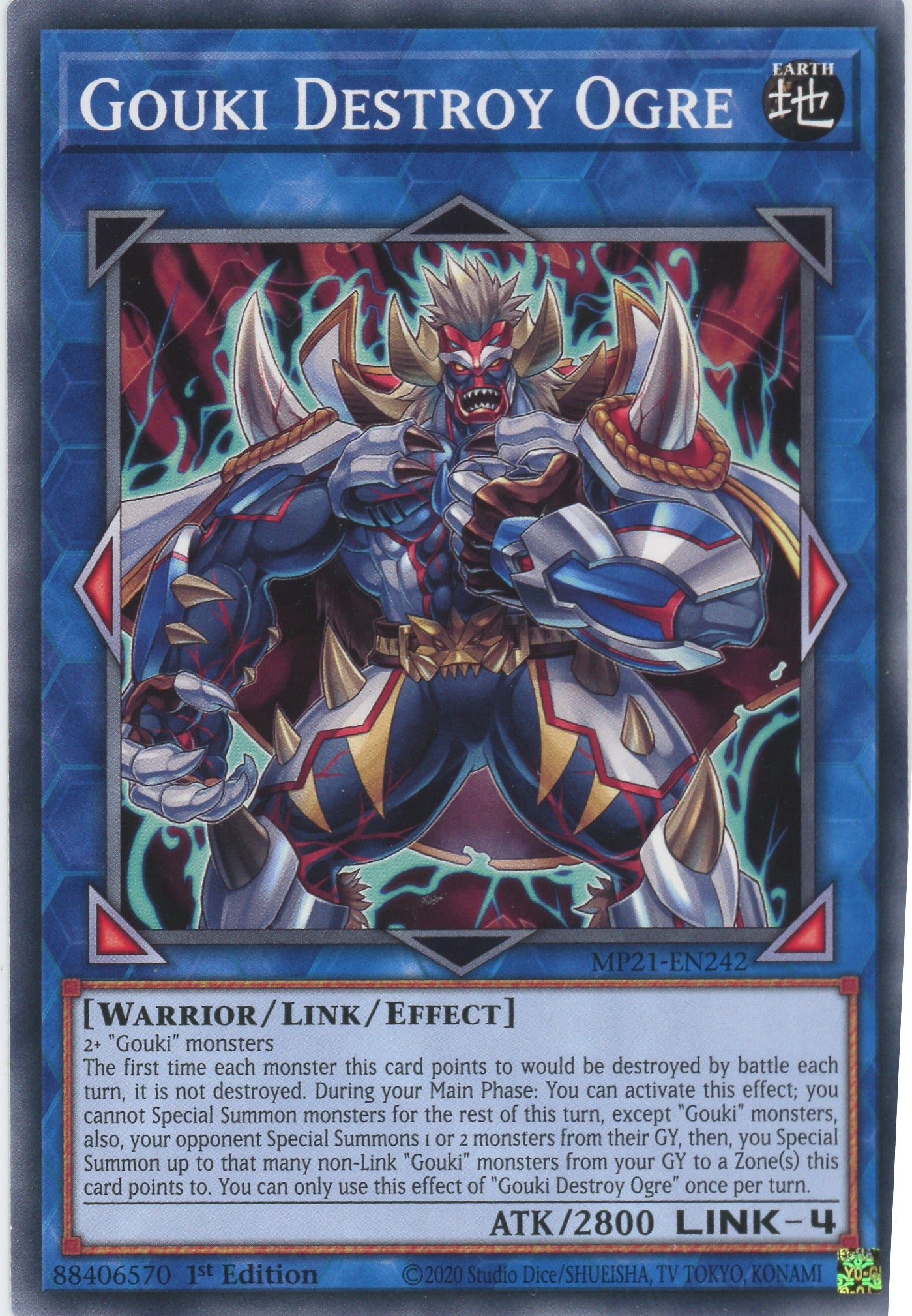 MP21-EN242 - Gouki Destroy Ogre - Common - Effect Link Monster - Mega Pack 2021