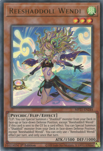 MP21-EN244 - Reeshaddoll Wendi - Ultra Rare - 2021 Tin of Ancient Battles